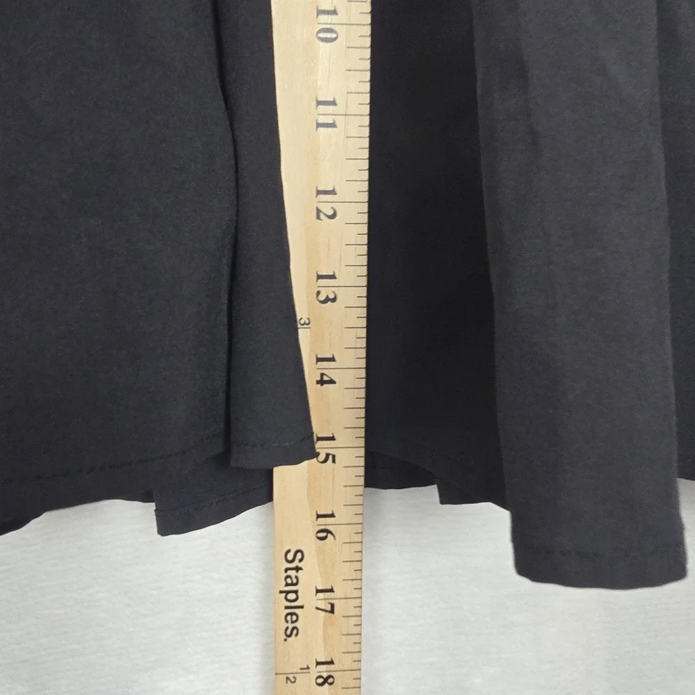J. Crew Size XS Pleated Active Skort Womens's Activewear Black‎ Skirt shorts